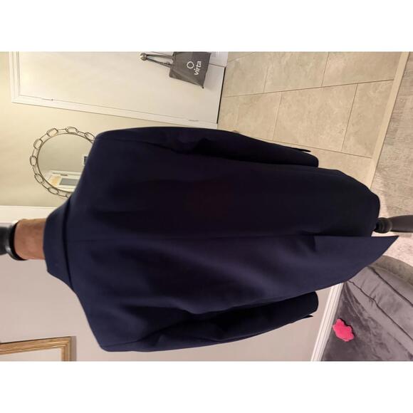 Aritzia Babaton Navy Blue New Agency Oversized Blazer Jacket sz XS - Picture 2 of 6